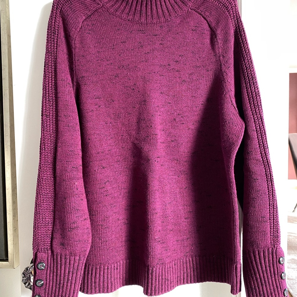 J. Jill Magenta/Plum Sweater